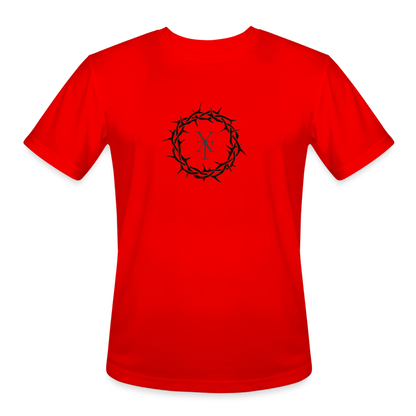 X TRIM - Crown of Thorns Performance T-Shirt - red