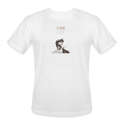 X TRIM - Statue of David Performance T-Shirt - white