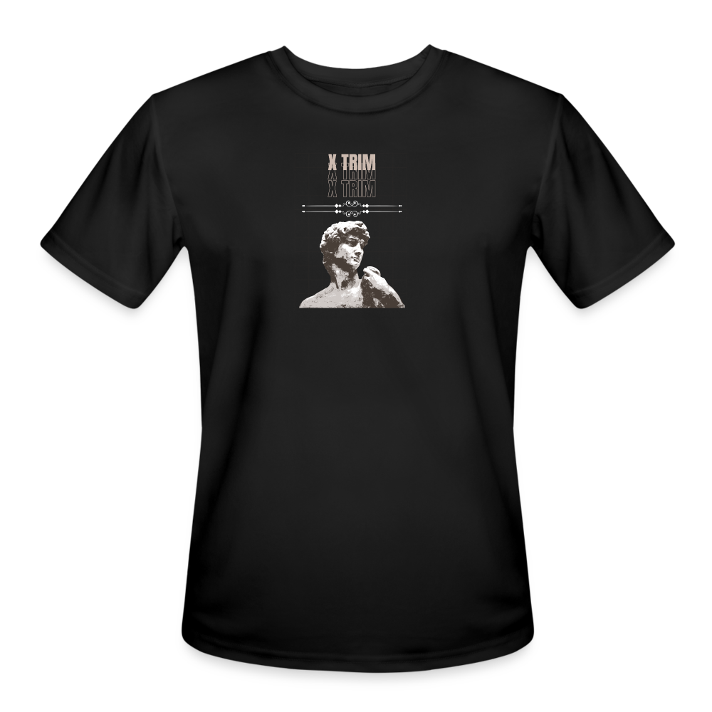 X TRIM - Statue of David Performance T-Shirt - black