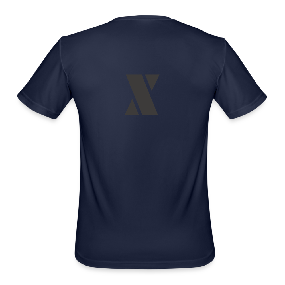 X TRIM - Statue of David Performance T-Shirt - navy