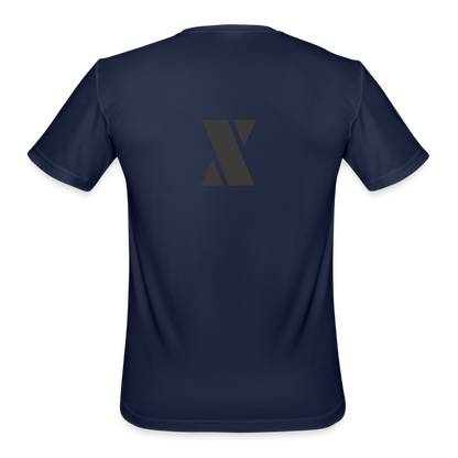 X TRIM - Statue of David Performance T-Shirt - navy