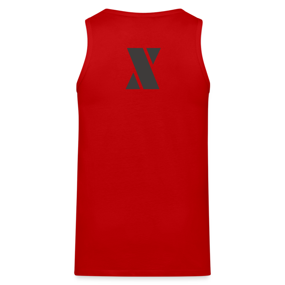 X TRIM - Statue of David Premium Tank - red