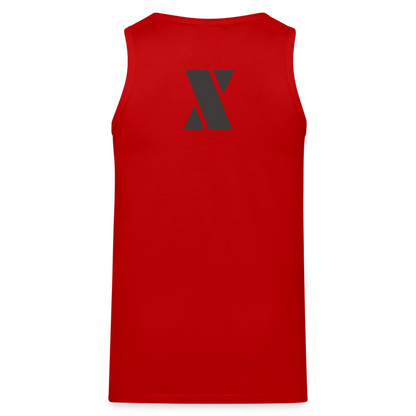 X TRIM - Statue of David Premium Tank - red