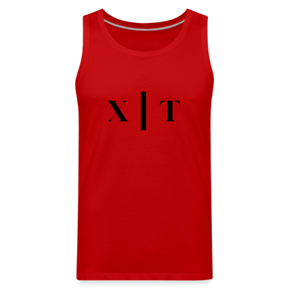 X TRIM - "X | T" Premium Tank - red