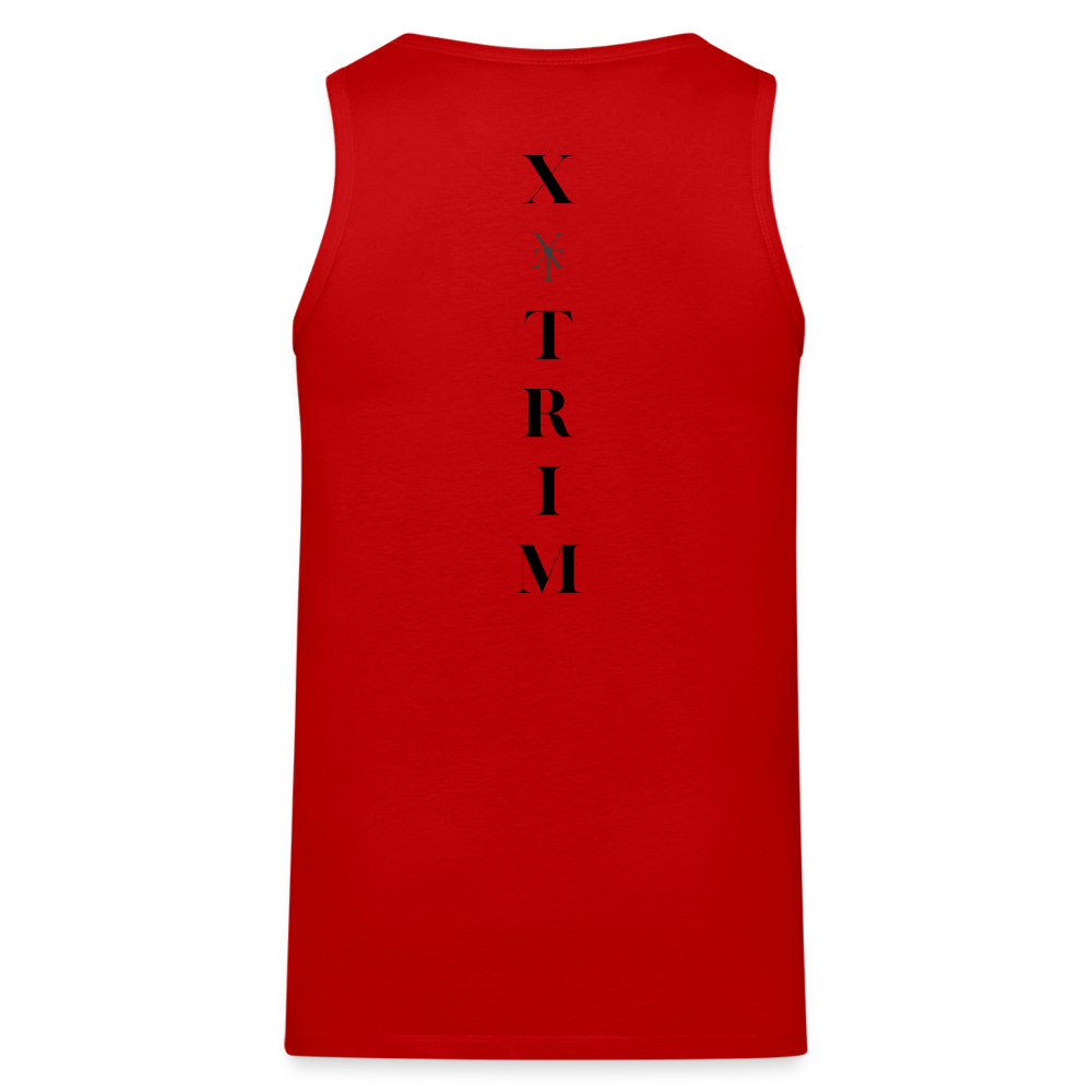 X TRIM - "X | T" Premium Tank - red