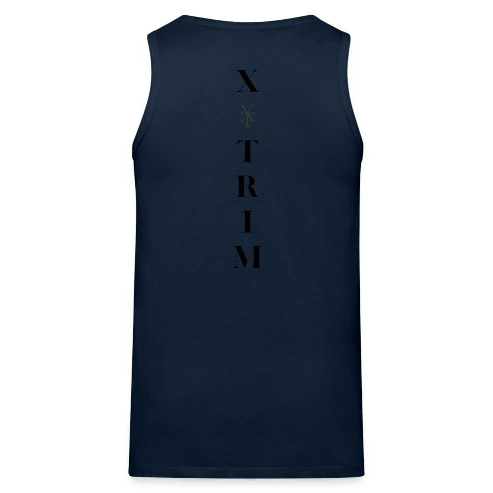 X TRIM - "X | T" Premium Tank - deep navy