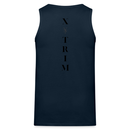 X TRIM - "X | T" Premium Tank - deep navy