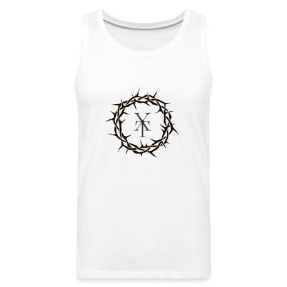 X TRIM - Crown of Thorns Premium Tank - white