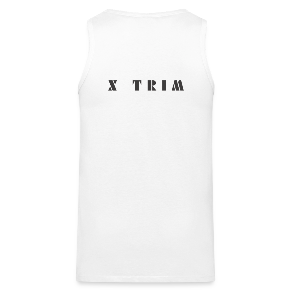 X TRIM - Crown of Thorns Premium Tank - white