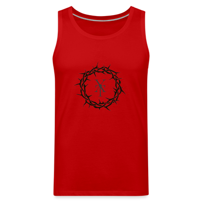 X TRIM - Crown of Thorns Premium Tank - red