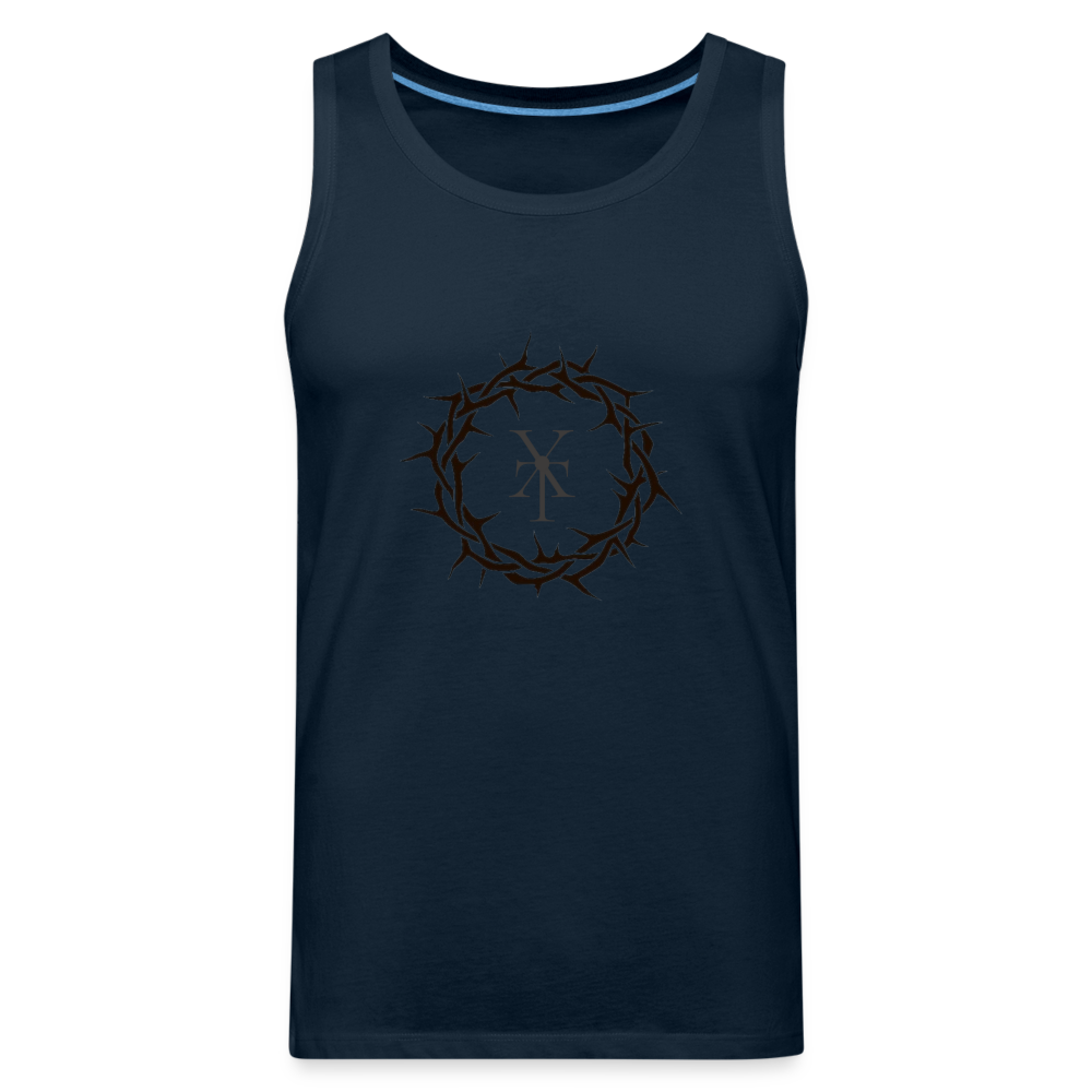 X TRIM - Crown of Thorns Premium Tank - deep navy