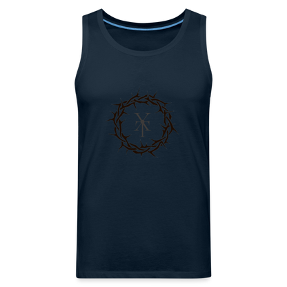 X TRIM - Crown of Thorns Premium Tank - deep navy