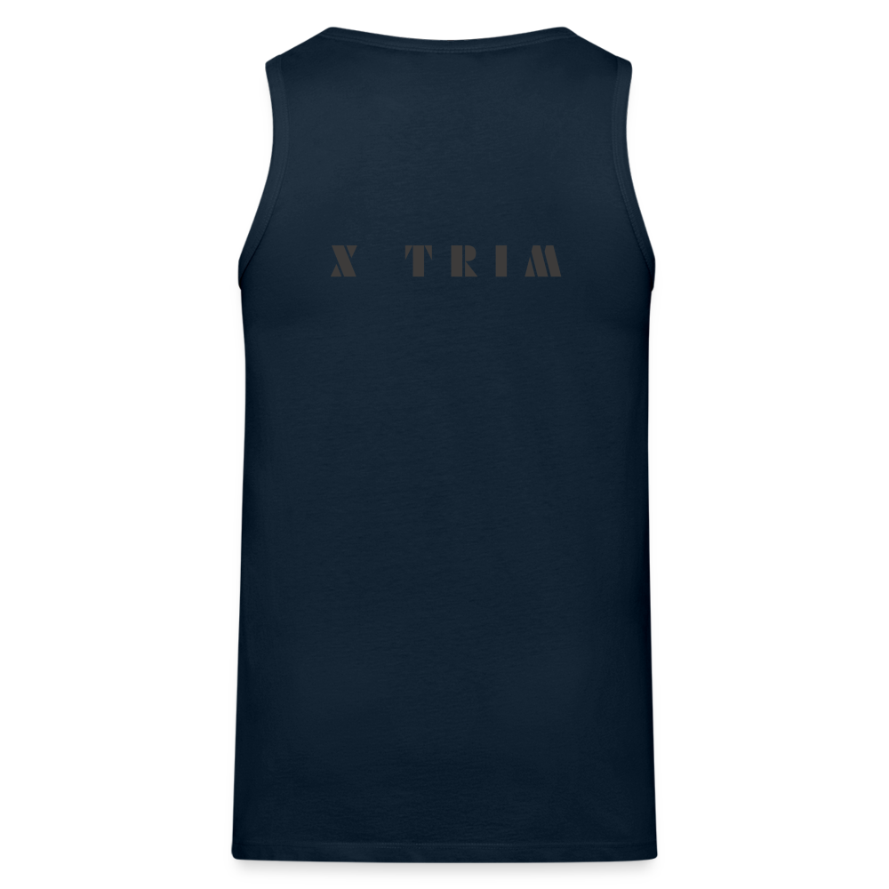 X TRIM - Crown of Thorns Premium Tank - deep navy