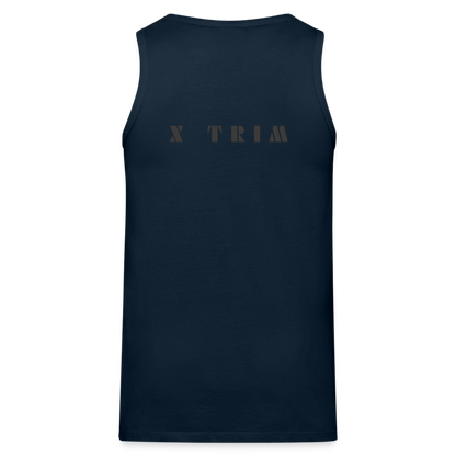 X TRIM - Crown of Thorns Premium Tank - deep navy