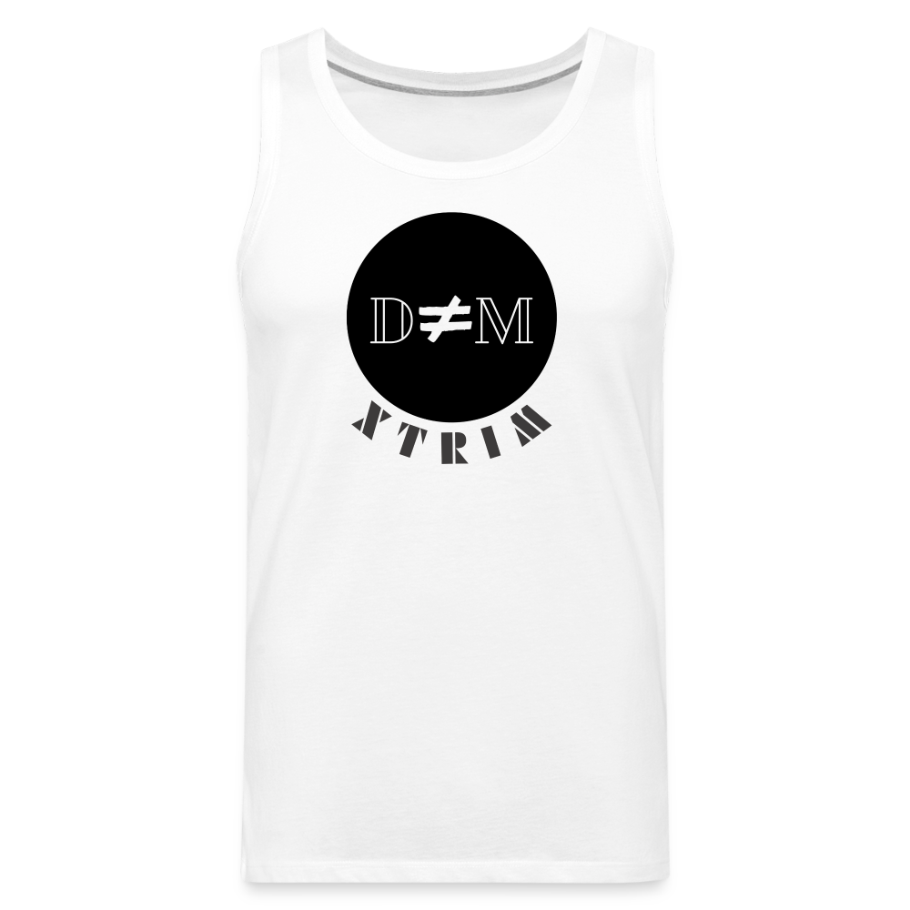 X TRIM - Disciple≠Motivation Premium Tank - white