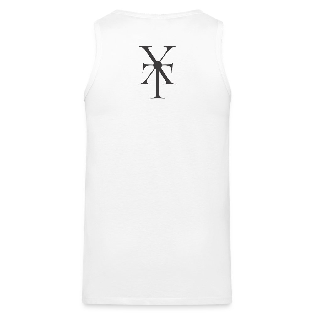 X TRIM - Disciple≠Motivation Premium Tank - white