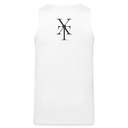 X TRIM - Disciple≠Motivation Premium Tank - white