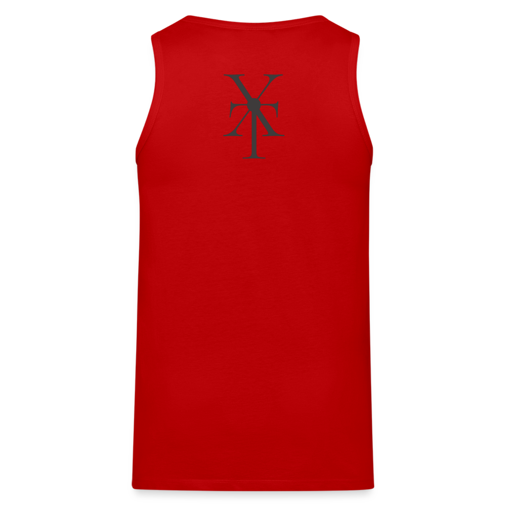 X TRIM - Disciple≠Motivation Premium Tank - red