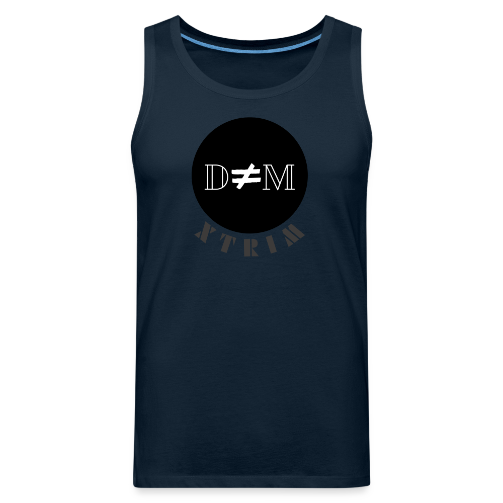 X TRIM - Disciple≠Motivation Premium Tank - deep navy