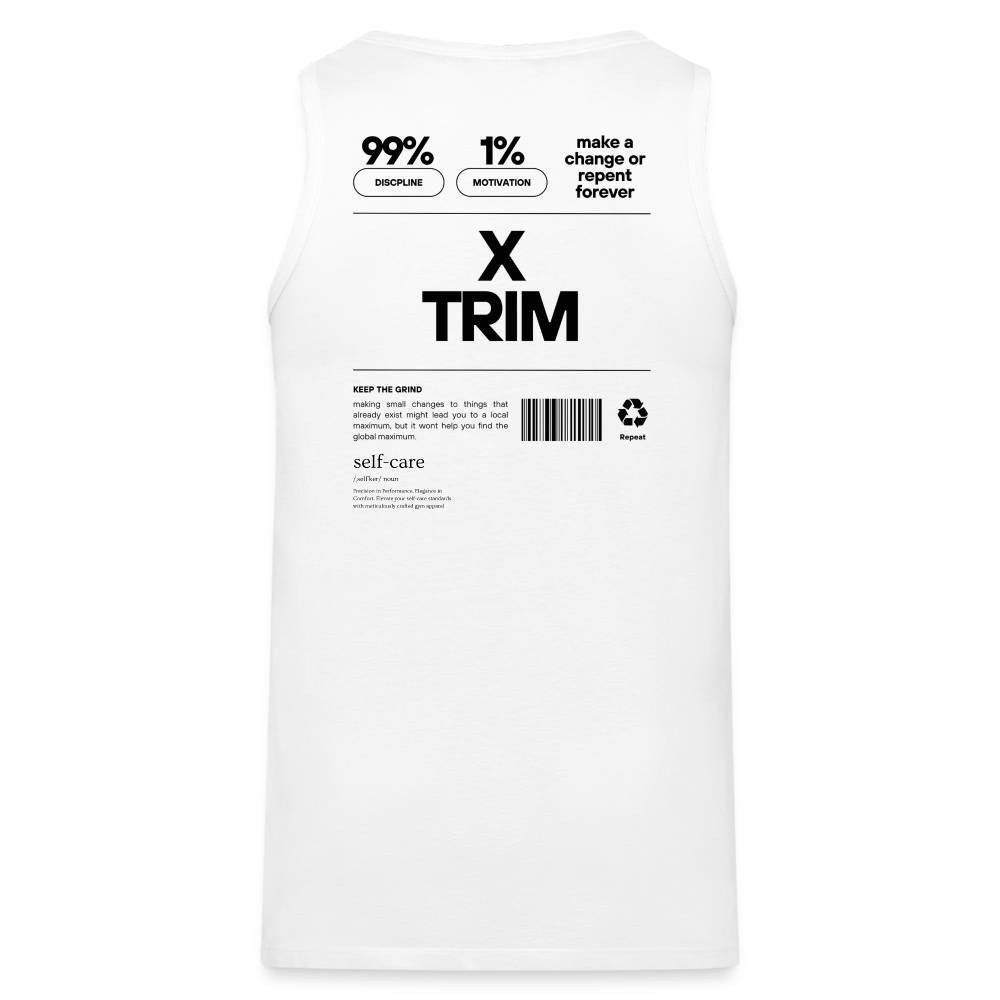 X TRIM - Royalty  Premium Tank - white