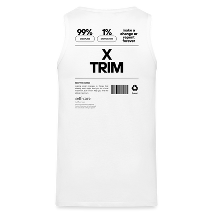 X TRIM - Royalty  Premium Tank - white