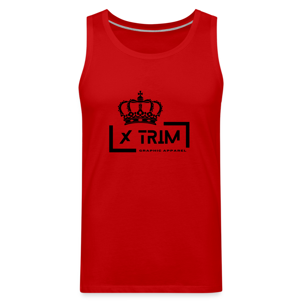 X TRIM - Royalty  Premium Tank - red