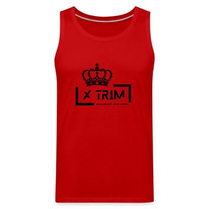 X TRIM - Royalty  Premium Tank - red