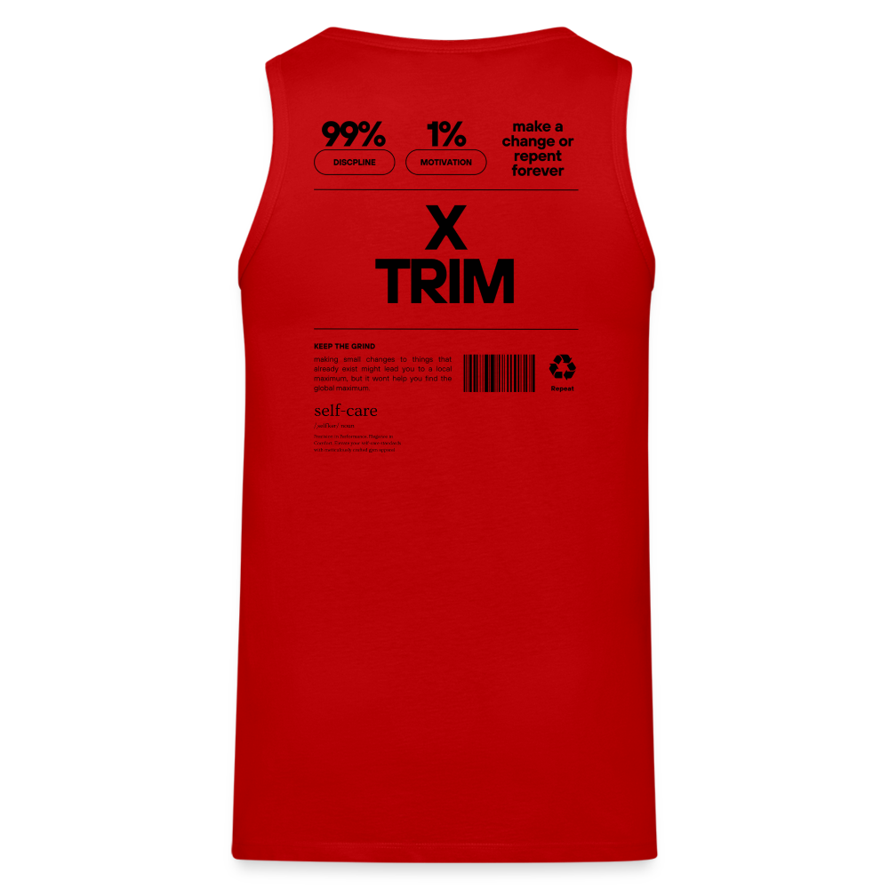 X TRIM - Royalty  Premium Tank - red